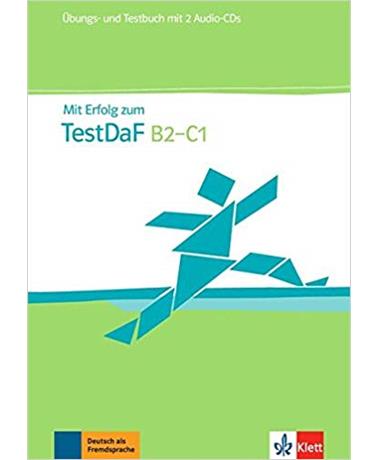 کتاب زبان آلمانی Mit Erfolg zum TestDaF B2C1 Ubungs und Testbuch inkl