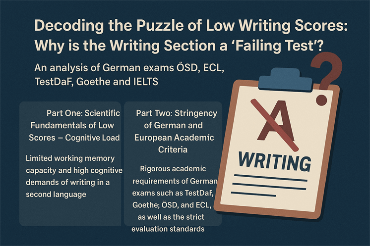 چرا نمره بخش نوشتاری پایین است.